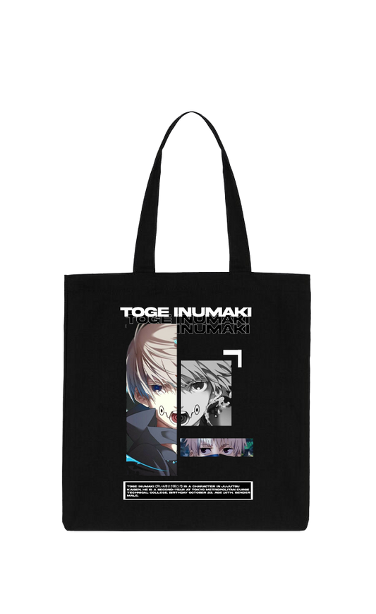 jujutsu kaisen GOJO  tote bag Black 20