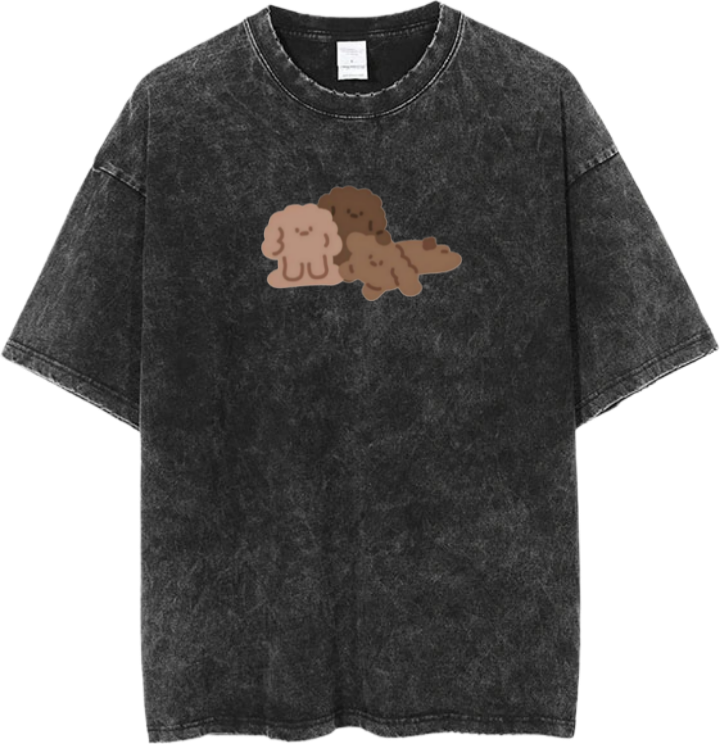 bear t- shirt Washed 20