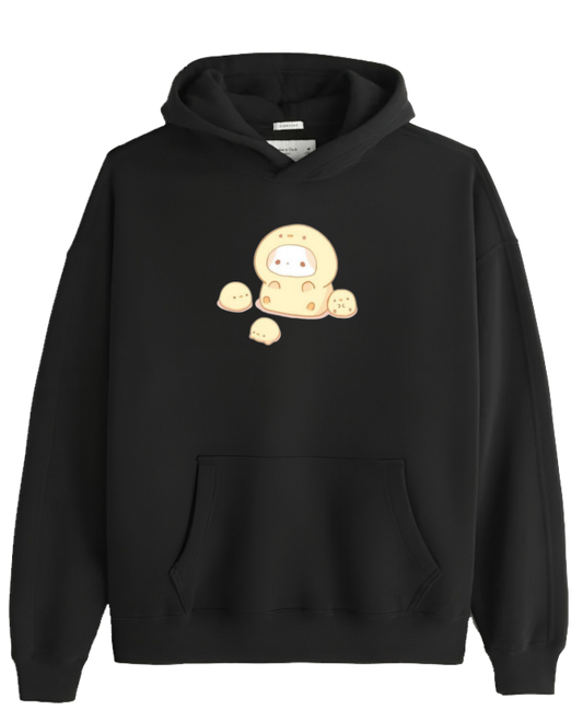 duck Oversize Hoodie Black 20