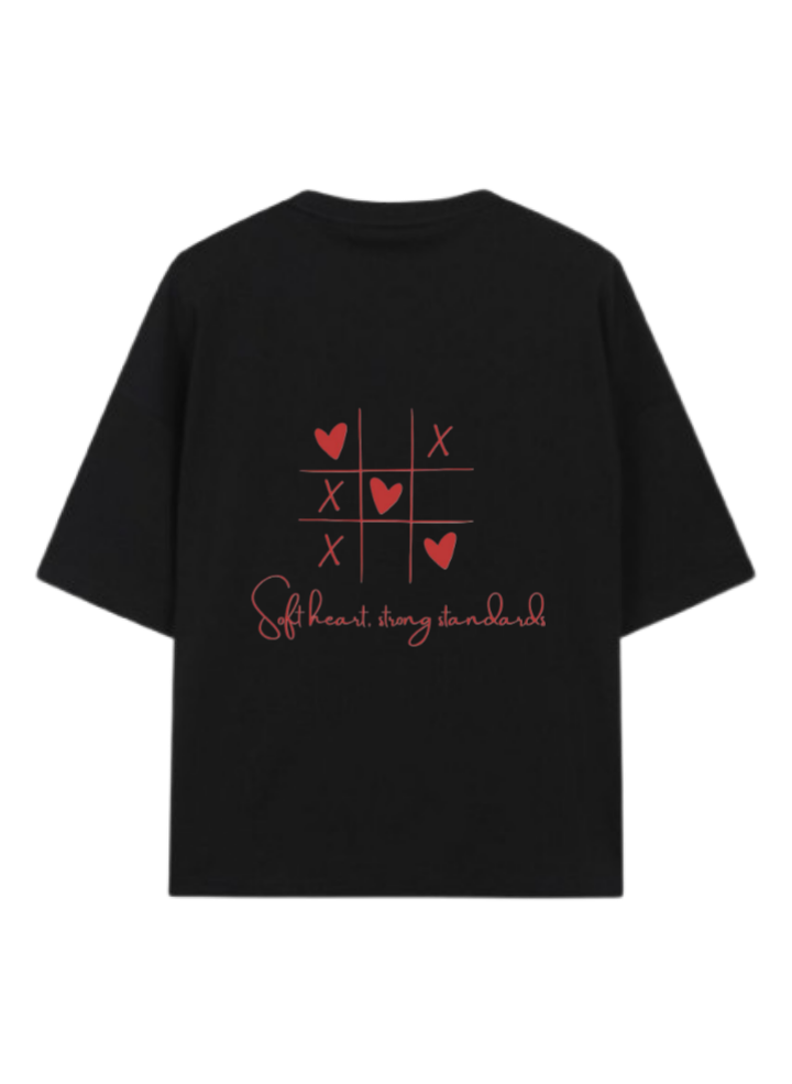 VaIentine coupIe t- shirt Black Back 20