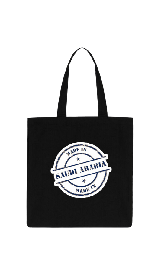 SaudIa Arabia saudi tote bag Black 20