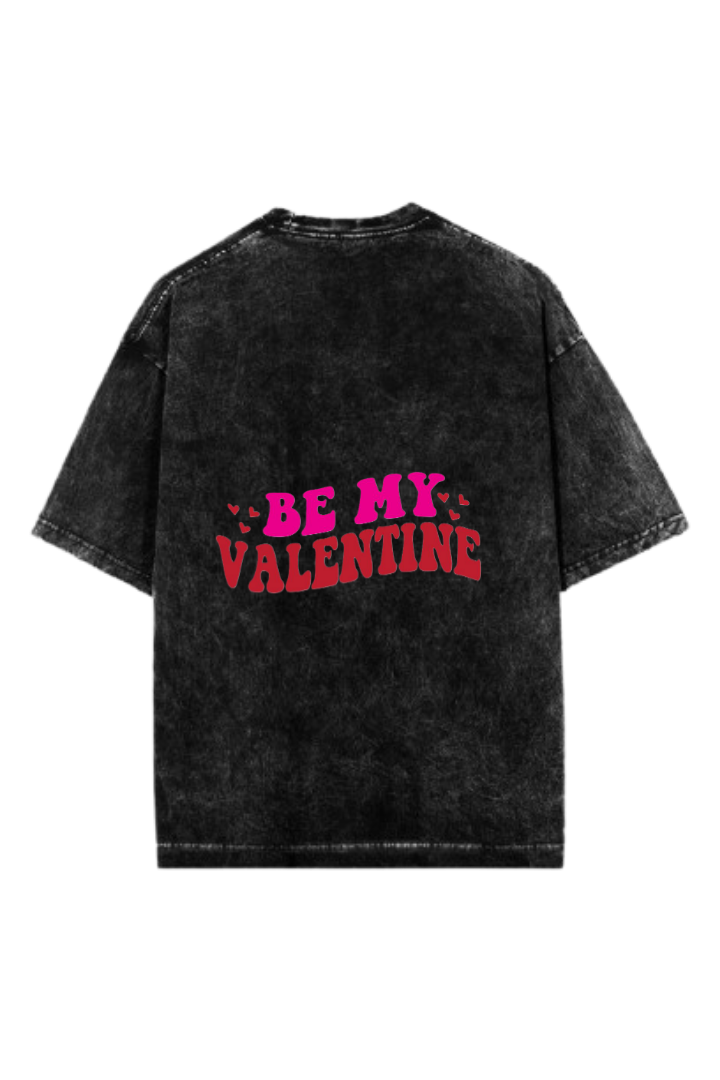 VaIentine coupIe One Size t- shirt Washed Back 20