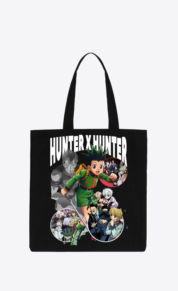 Hunter × Hunter tote bag Black 19
