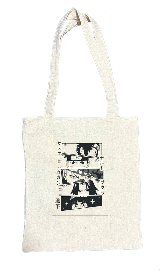 Naruto Shippuden tote bag beige 20