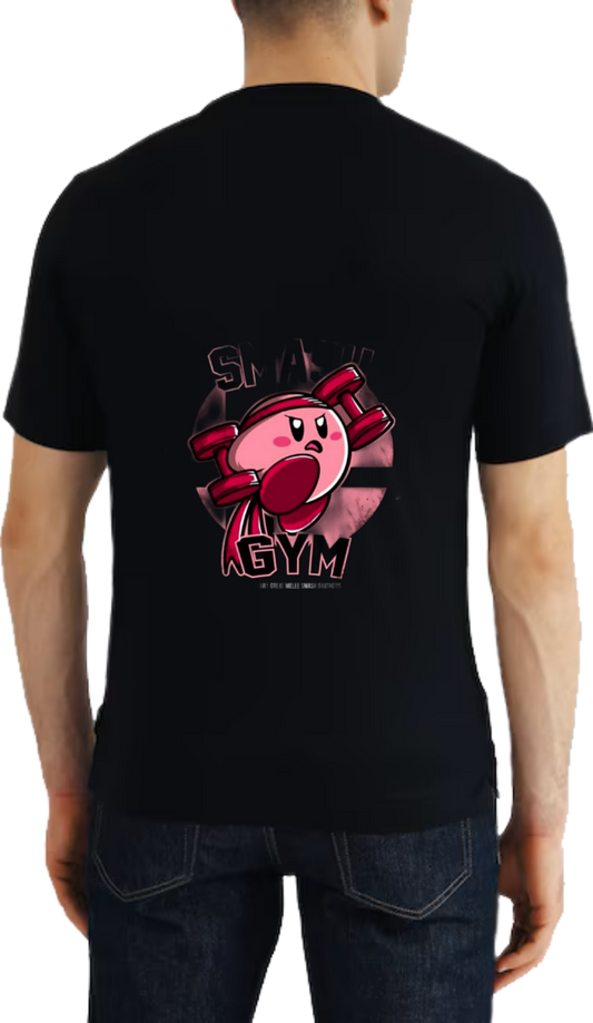 Smash Gym t- shirt One Size Black back 19