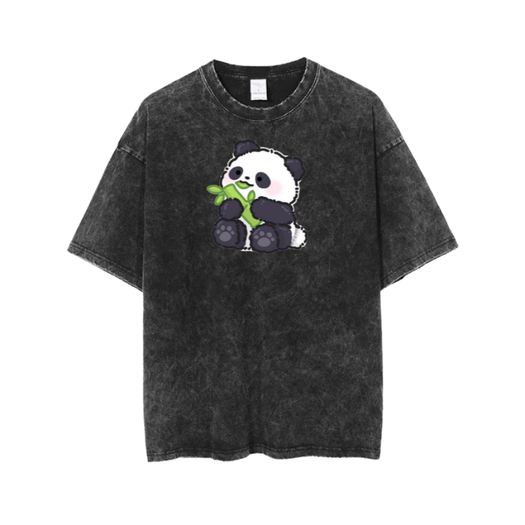 PANDA One Size t- shirt Washed 20