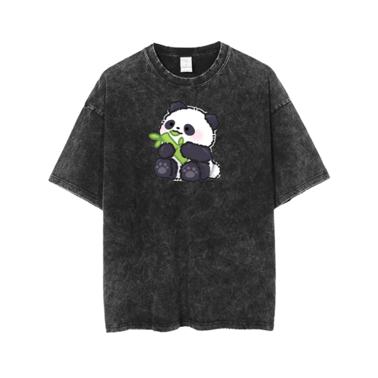 PANDA One Size t- shirt Washed 20