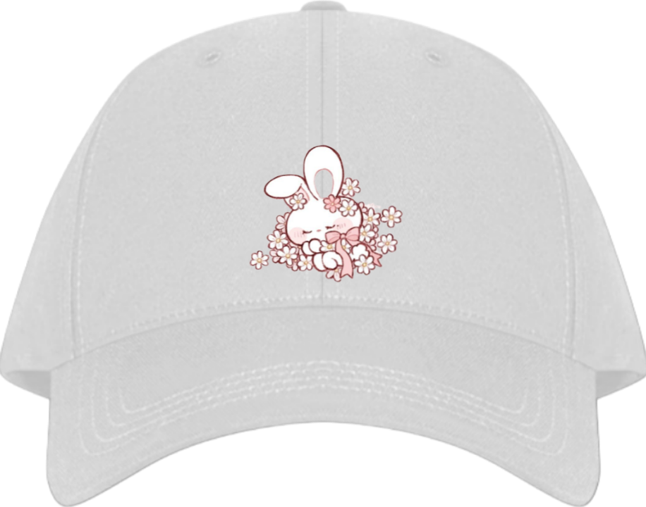 bunny Baseball cap White 20