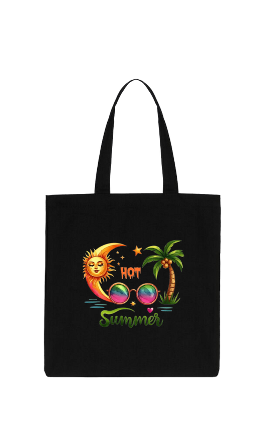 Summer Vibes tote bag Black 20