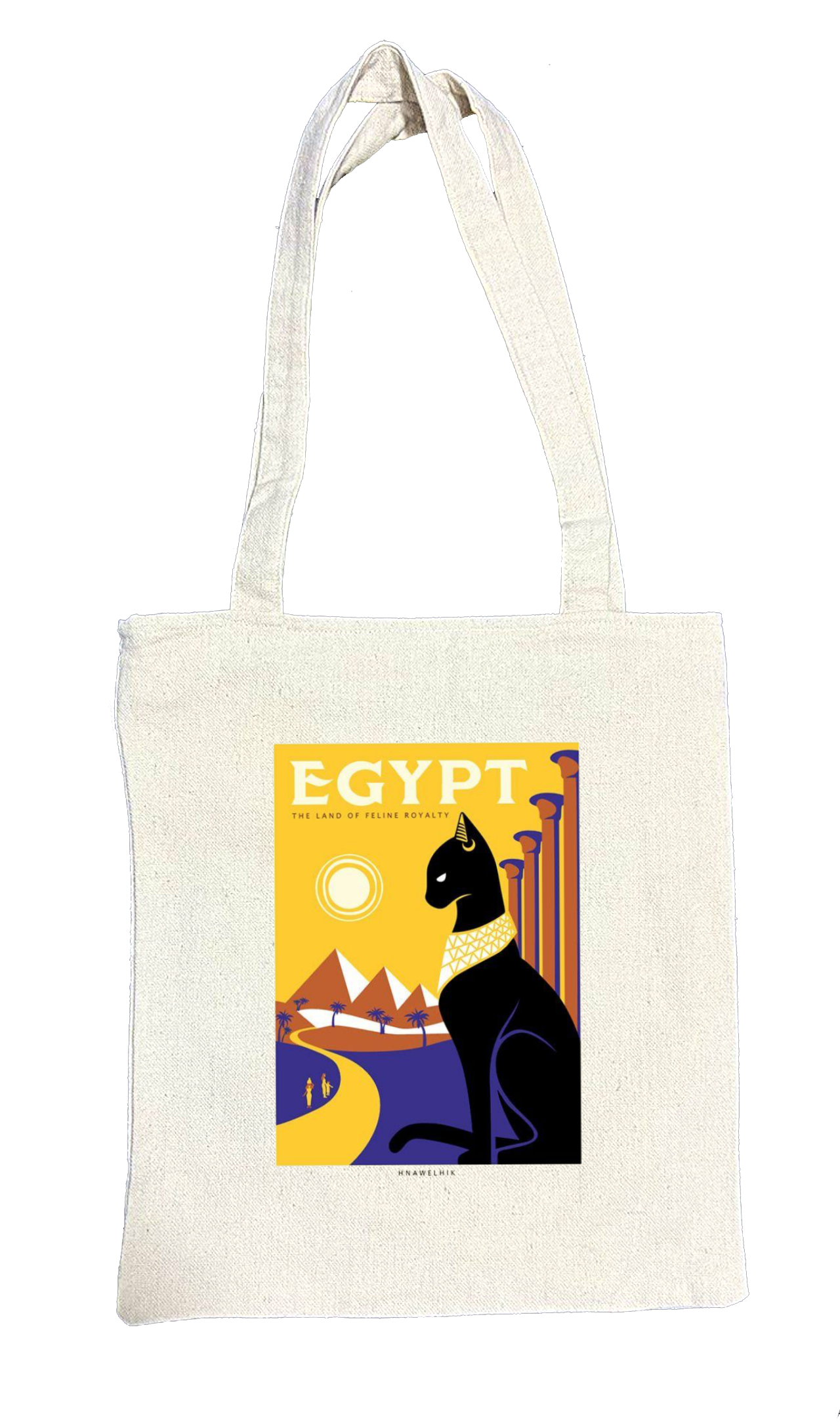 Egypt tote bag beige 20