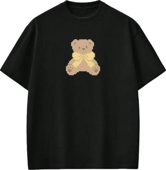 bear t- shirt Black  20