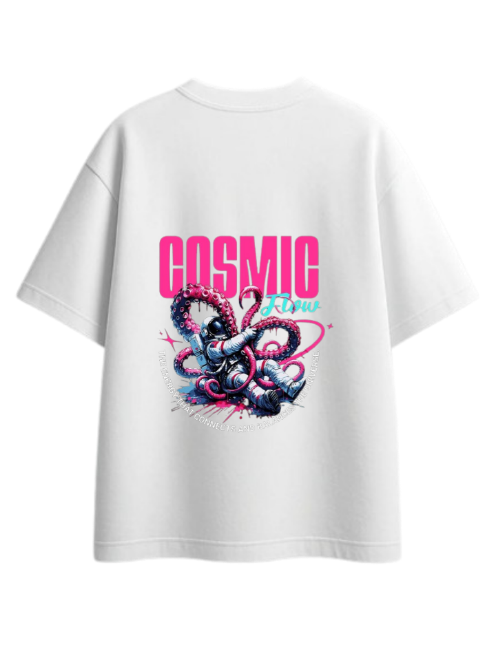 aliens One Size t- shirt White Back 20