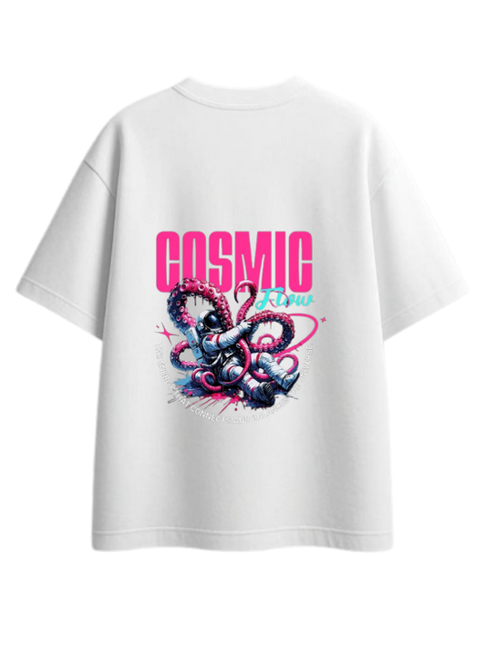 aliens One Size t- shirt White Back 20