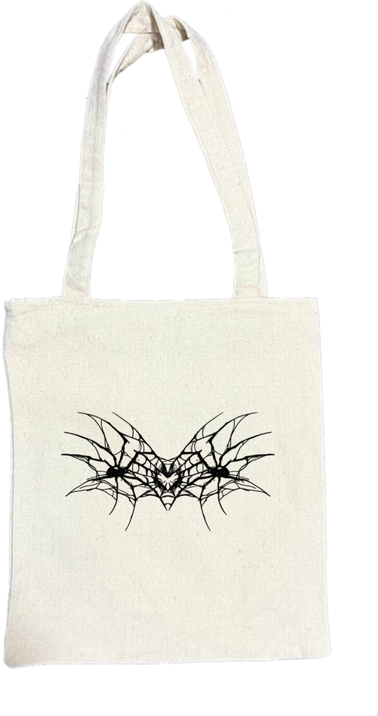 Goth tote bag Beige 28