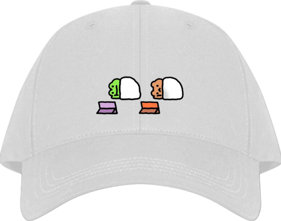 Frog Baseball cap White 20