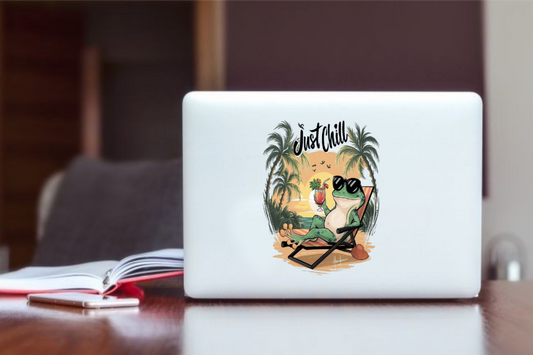 Summer Vibes Laptop Sticker 20