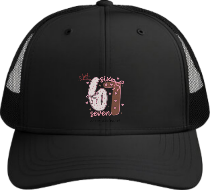 67 designs Baseball cap Black 20