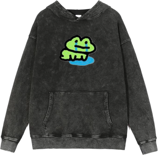 Frog Oversize Hoodie Washed 20