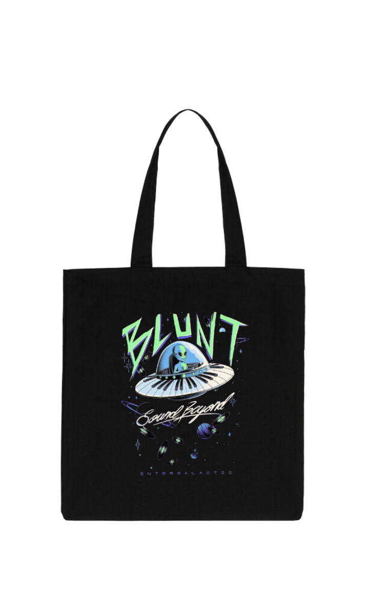 aliens tote bag Black 17