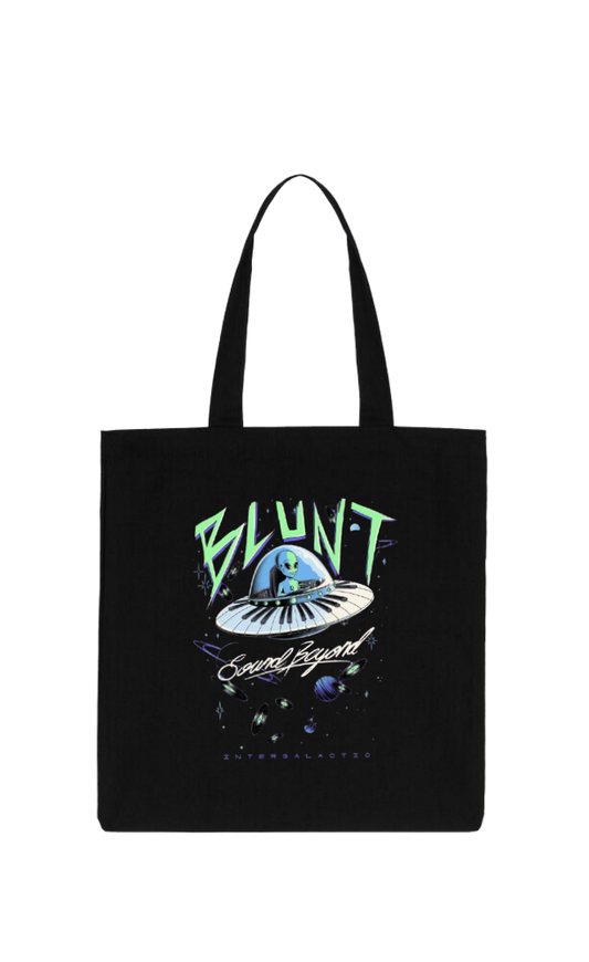 aliens tote bag Black 17