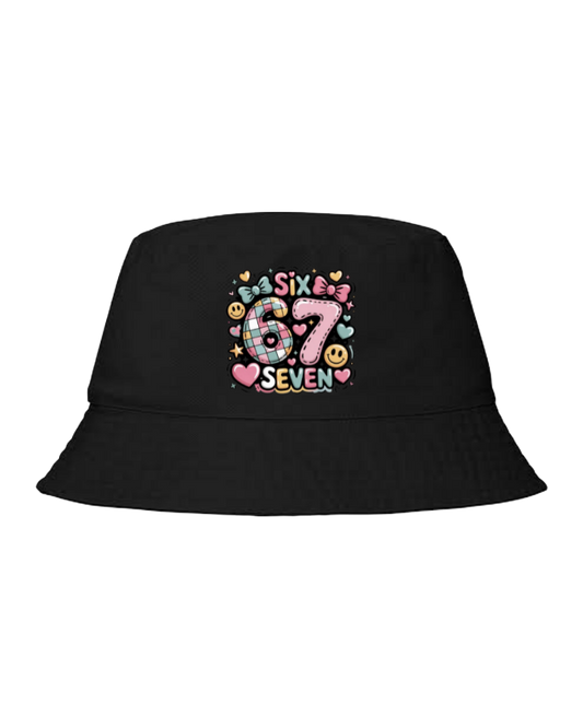 67 designs Bucket hat Fishman hat cap Black 20