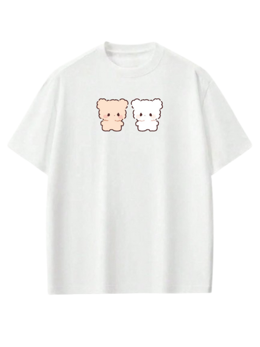 bear t- shirt White  20