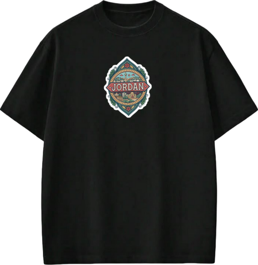 Jordan t- shirt Oversize Black 20
