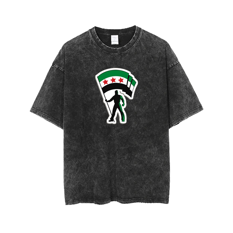Syria t- shirt One Size Washed 20