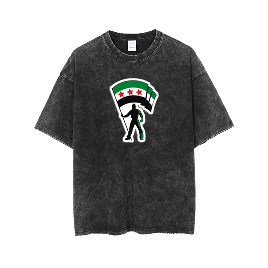 Syria t- shirt One Size Washed 20