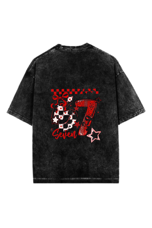67 designs One Size t- shirt Washed Back 20