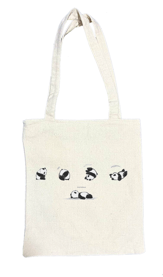 PANDA tote bag beige 20