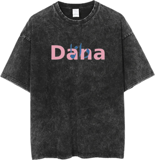 names t- shirt One Size Washed Dana 20