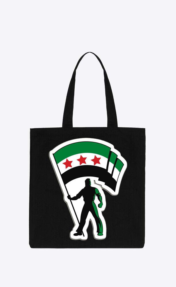 Syria tote bag Black 20