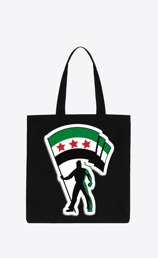Syria tote bag Black 20