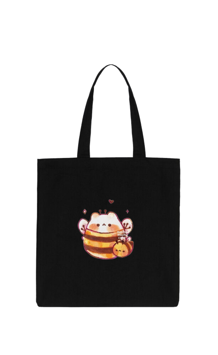 bunny tote bag White 20