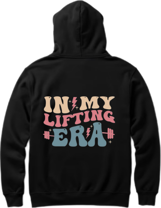 workout gym pilates Oversize Hoodie Black Back 20