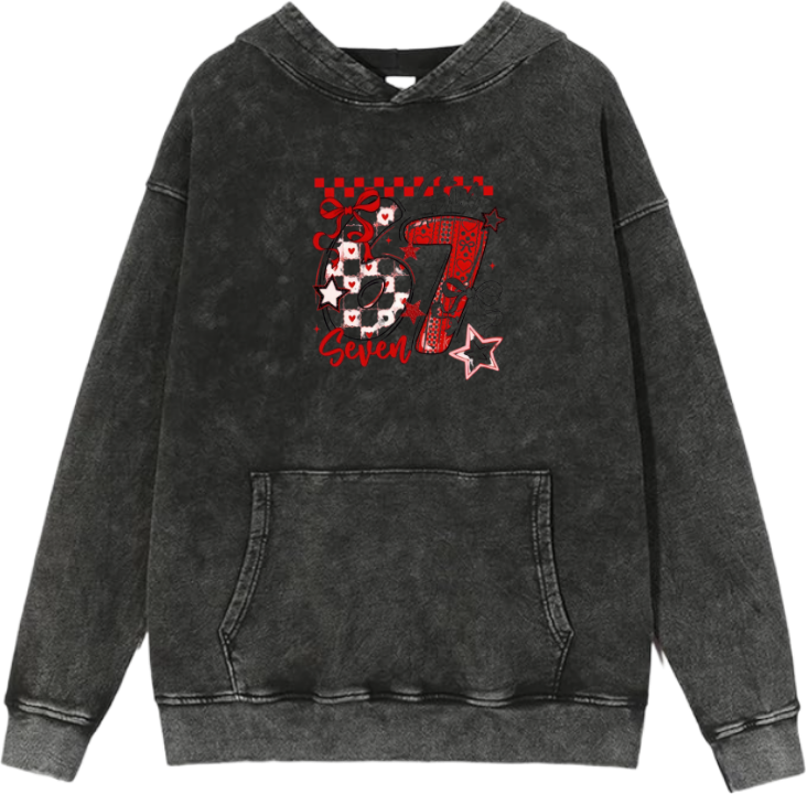 67 designs Oversize Hoodie Washed 20