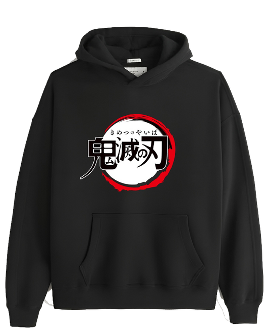 Anime Demon slayer nezuko tanjiro Oversize Hoodie Black 73