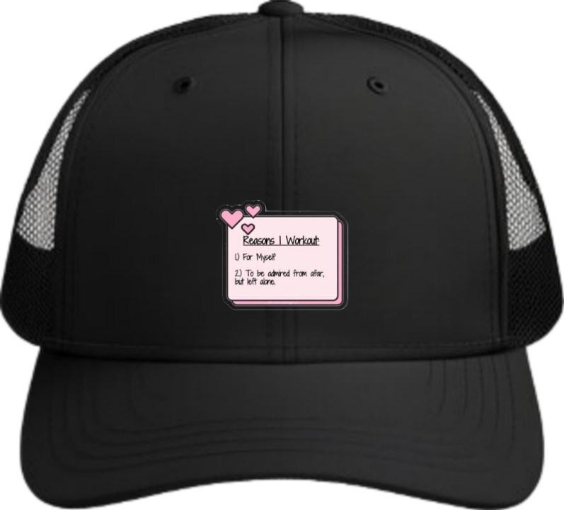workout gym pilates Baseball cap Black 20