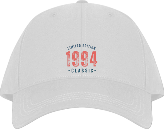 age Baseball cap White 1984