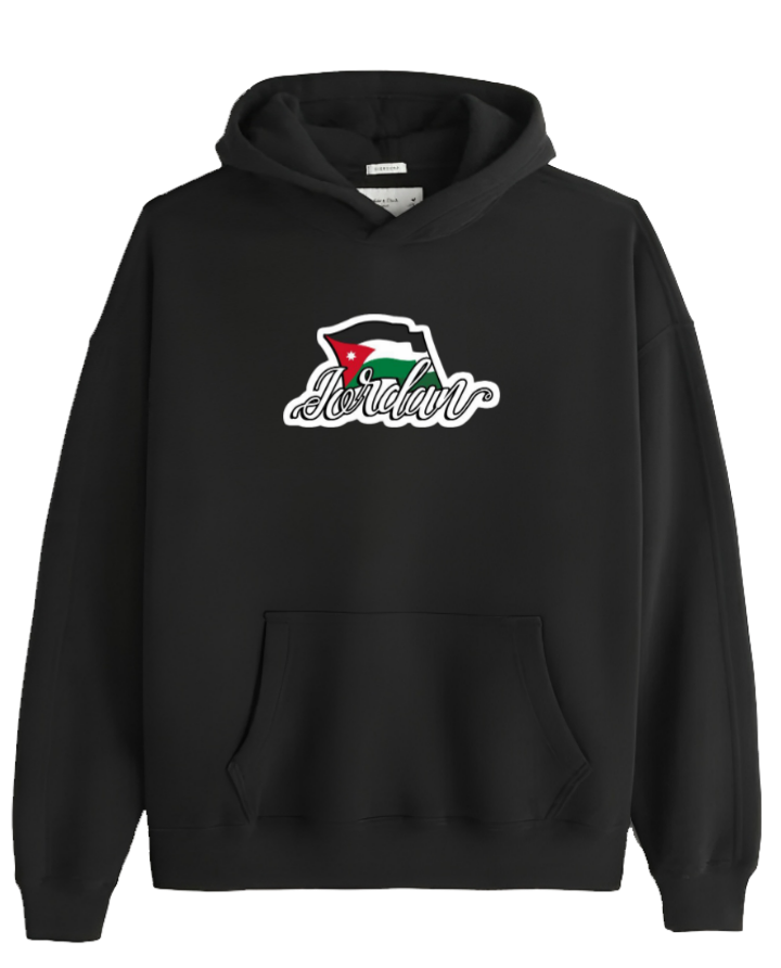 Jordan Oversize Hoodie Black 20