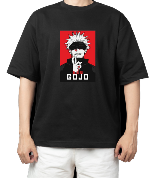 tjujutsu kaisen GOJO Oversize t- shirt Black 20