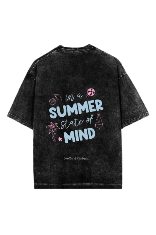 Summer Vibes One Size t- shirt Washed Back 20