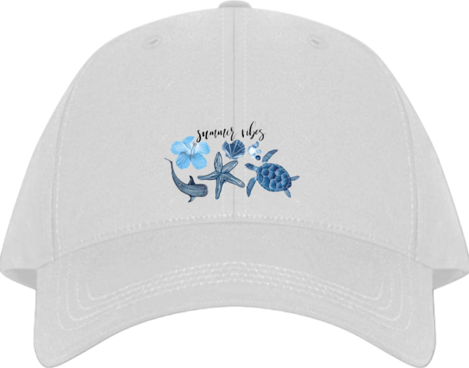 Summer Vibes Baseball cap White 20