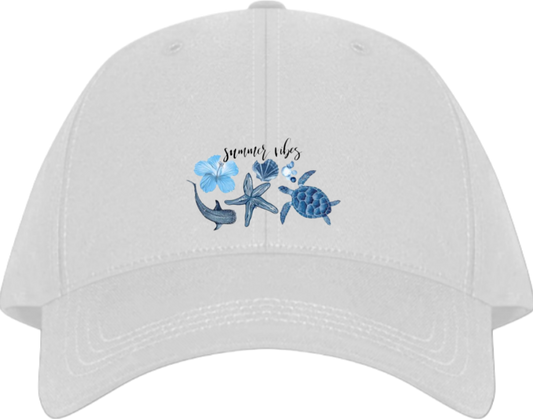 Summer Vibes Baseball cap White 20