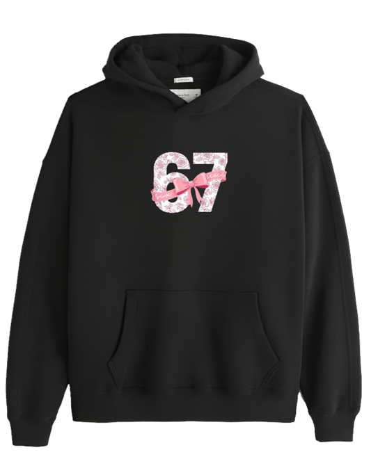designs 67 Oversize Hoodie Black 20