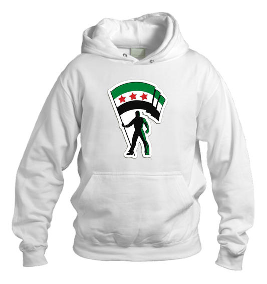 Syria One Size hoodie White 20