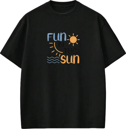 Summer Vibes t- shirt Black Back 17