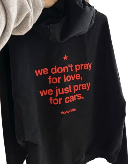travel travellar Oversize Hoodie Black Back 14