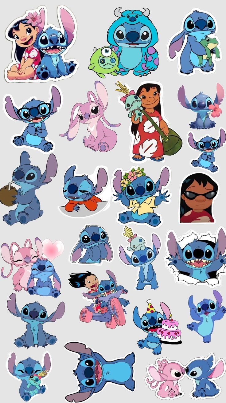 stitch stickers sheet 18